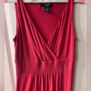 Lauren Ralph Lauren Salmon Maxi Dress